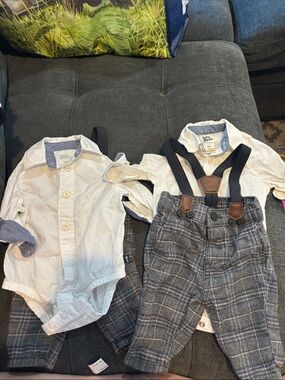 Twin matching formal outfit